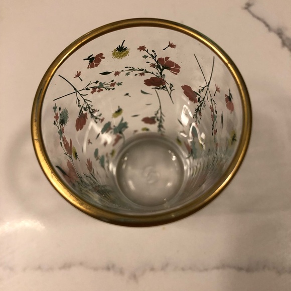 Rakle Glassware Shot/Juice Floral Pattern (6) - Picture 6 of 7